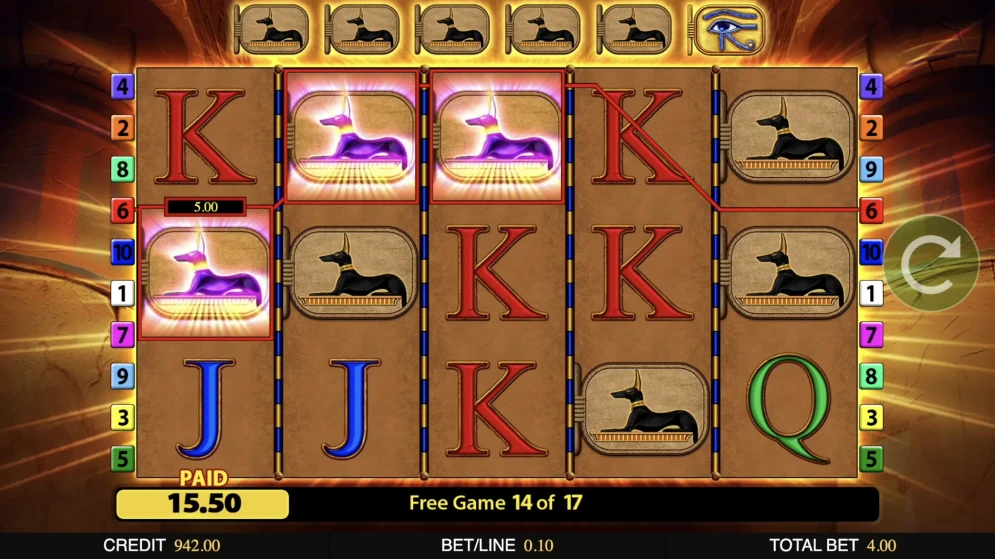 Eye of Horus Power 4 Slot